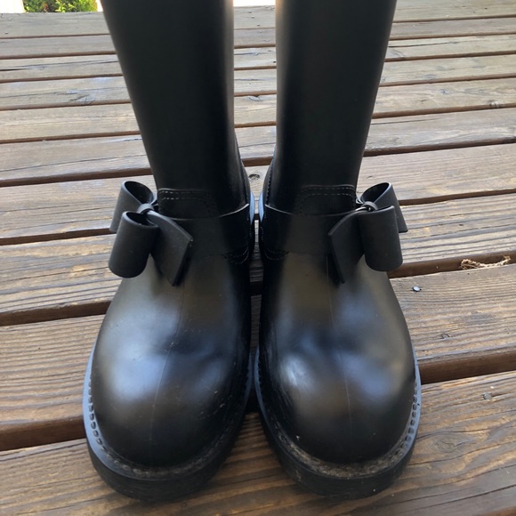 VALENTINO Red Rain boots - Picture 1 of 11